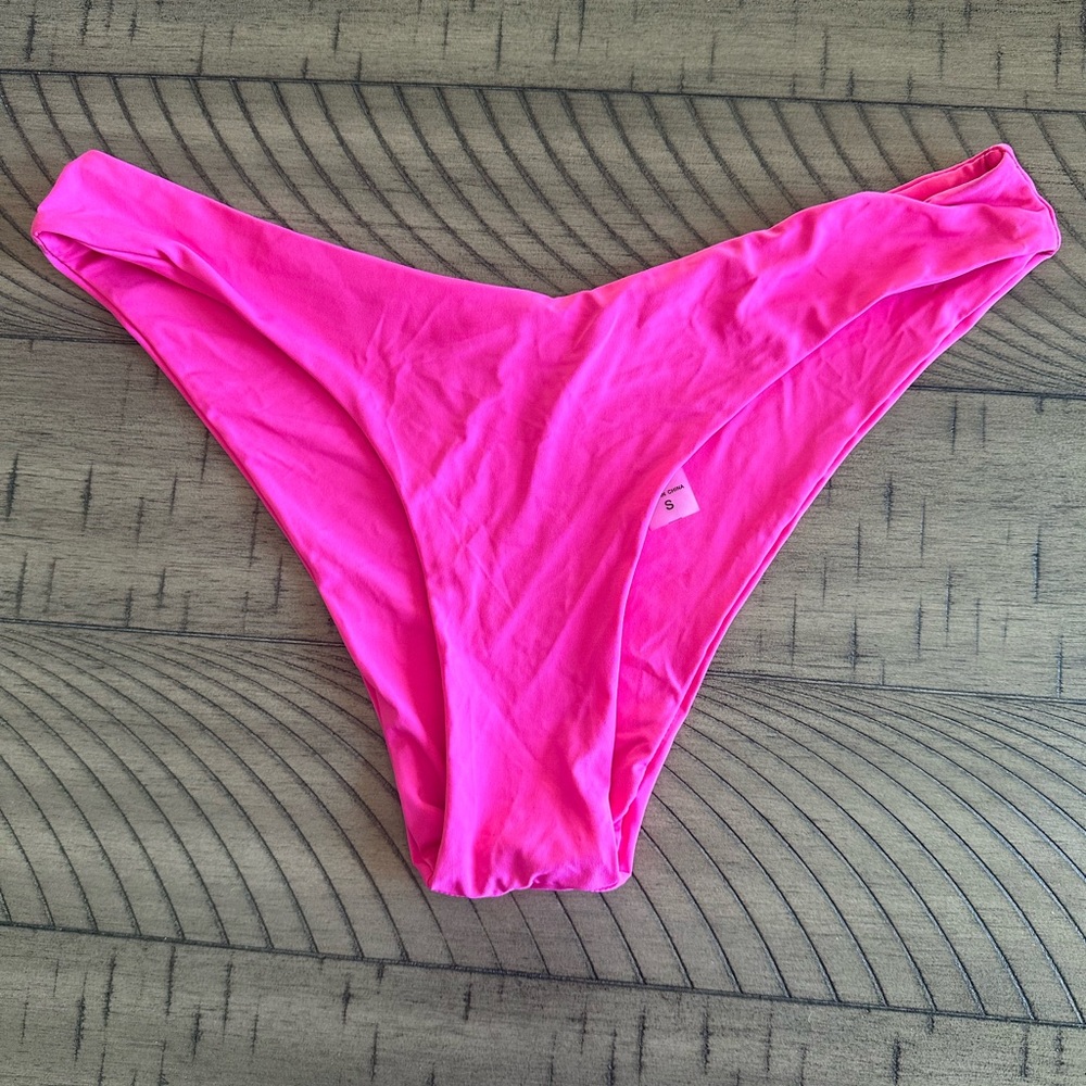 NWOT Trina Turk hot pink swim bottoms